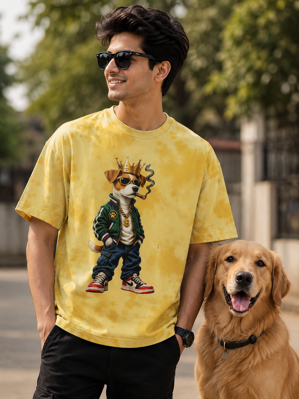 Unisex Tie Dye Oversized T-Shirt